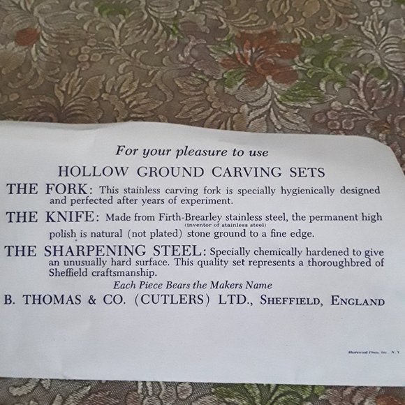 Vintage Sheffield Cutlery Set - Picture 9 of 10